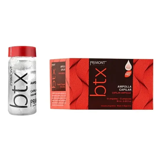 Ampolla Restauradora Capilar Primont Btx Caja X12 | Cuotas sin interés