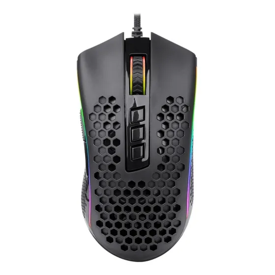 Mouse De Gamer Redragon Storm Elite M988-rgb, Negro Rgb
