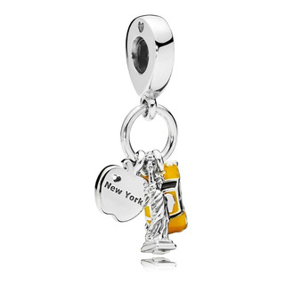 Charm New York Highlights 100% Plata S925 Ale Charm New York Highlights 100% Plata S925 Ale