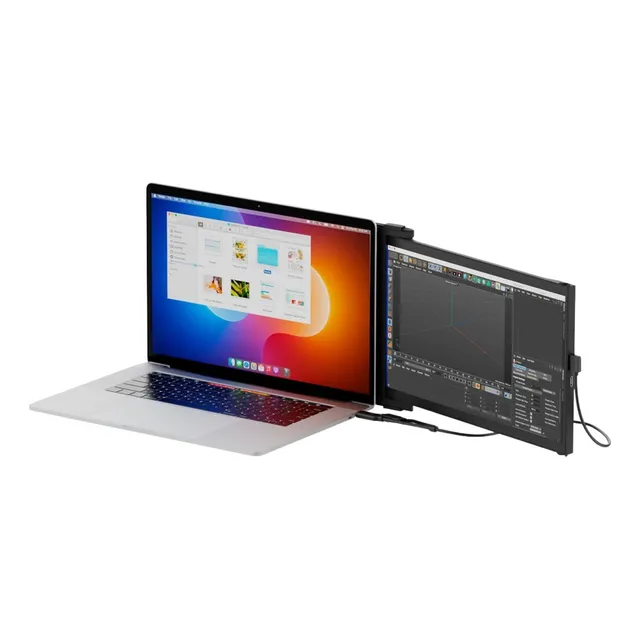 Monitor Gamer Mobile Pixels con pantalla de 14.1" 60Hz 127V y resolución Full HD