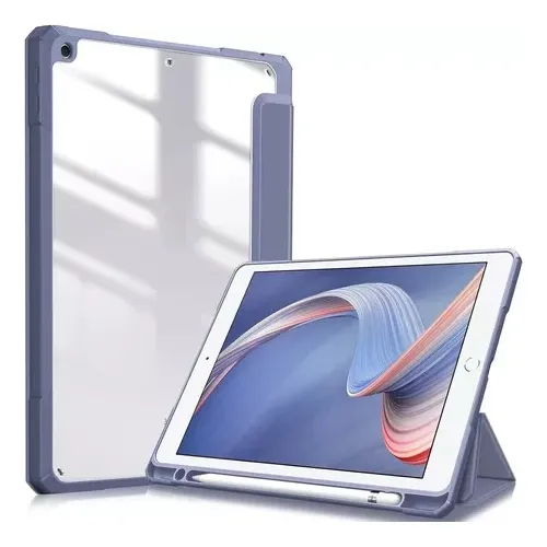 Forro Smart Case Protector Cristal Transparente Para Tablet