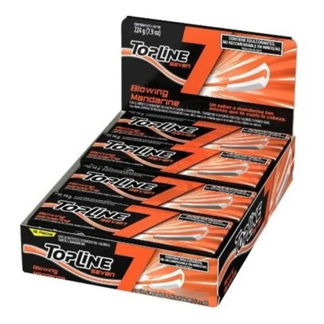 Chicle Topline Seven X16 Unidades - Oferta En Sweet Market