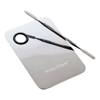 Placa Com EspĂĄtula Inox P/ Base Corretivo Make Ac03 Macrilan Placa Com EspĂĄtula Inox P/ Base Corretivo Make Ac03 Macrilan