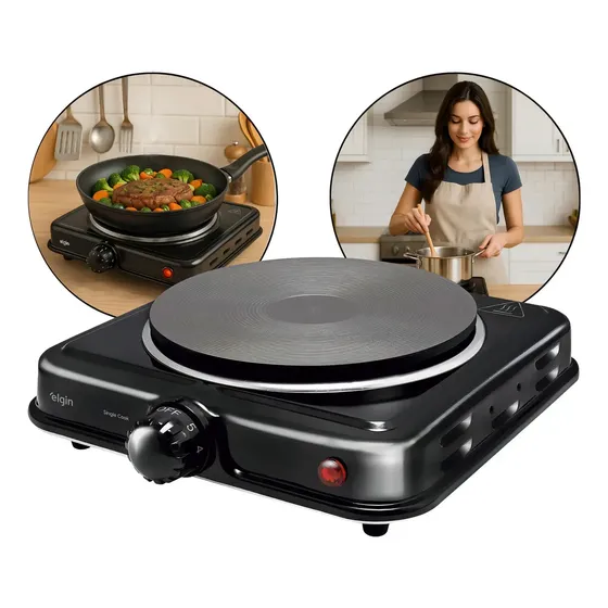Fogão Portátil Single Cook 1 Boca Elgin