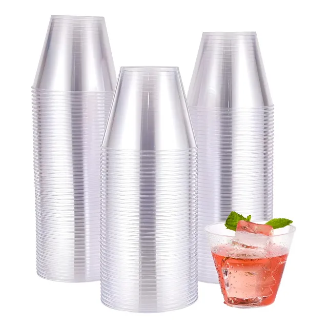 Vaso Whiskey X 25 Plastico Desechable Fiesta Reutilizables