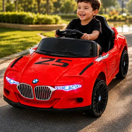 Carro Elétrico Infantil Bang Toys Quantum Z5 12V Vermelho Com Controle