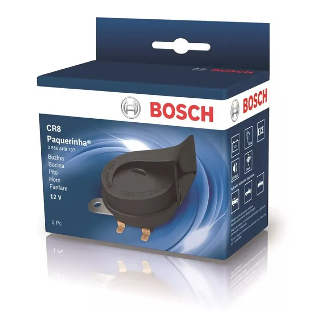 Bocina Doble Caracol Bosch 12v Tono Alto/bajo 410/510hz  Tyt