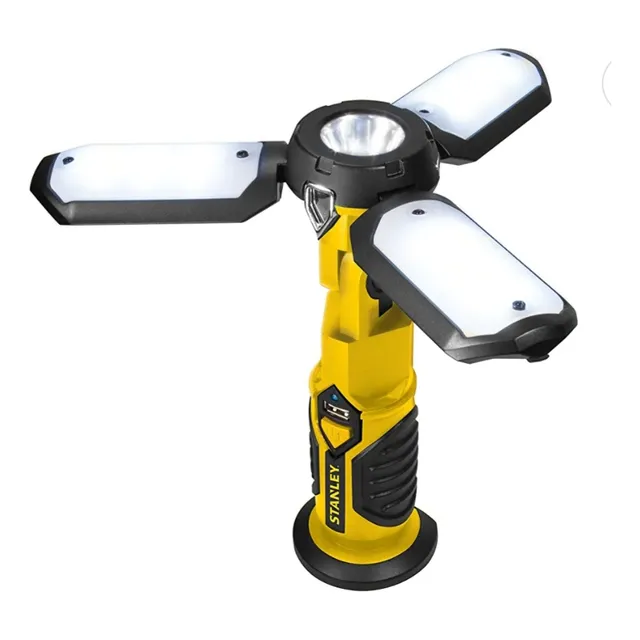 Linterna Led Stanley Luz Led De 600 Lúmenes Recargable 