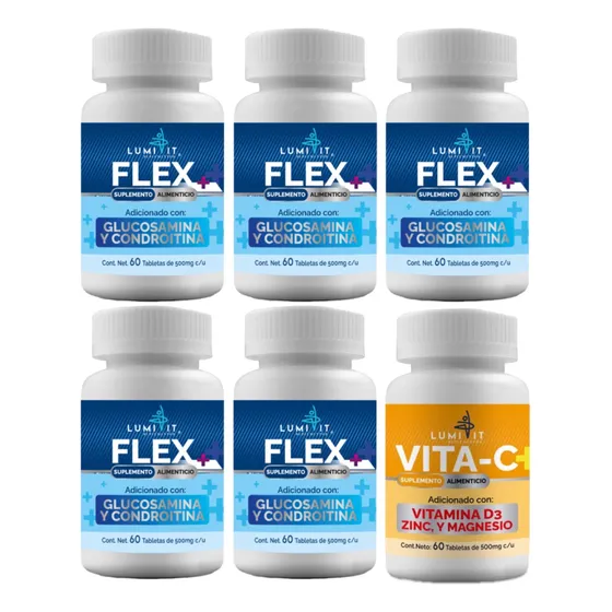 Lumivit Flex 5 Pzs + Vita-c De Regalo 