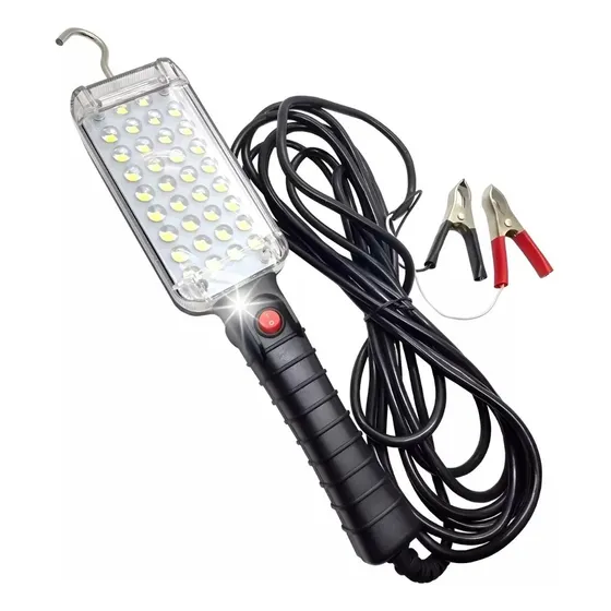 Lampara Led Portatil 12v Ideal Taller Mecanico Alta Potencia
