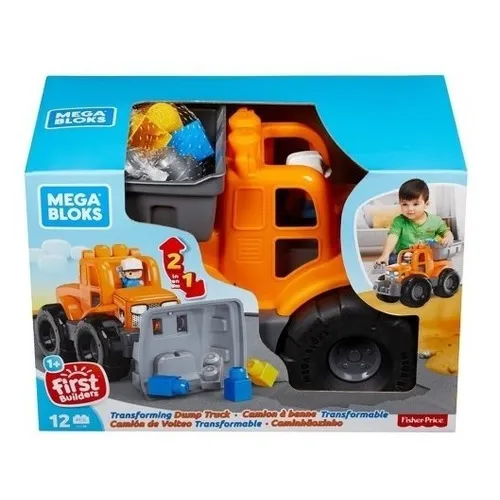 Mega Bloks Camion De Volteo Transformable Fisher Price