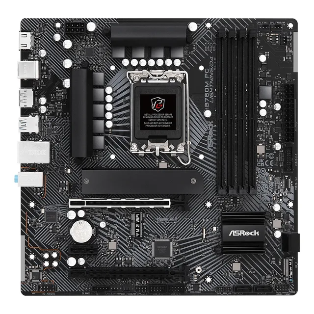 Motherboard Asrock Gamer B760m Pg Lightning/d4 Intel B760