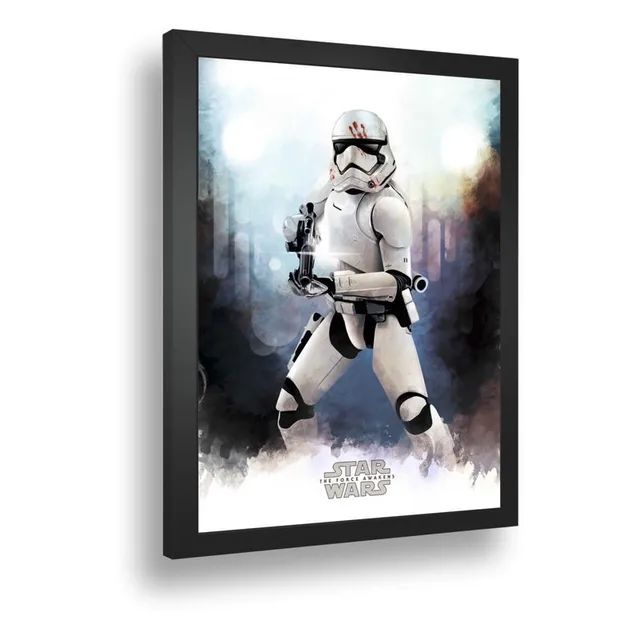Quadro Decorativo Poste Finn_stormtrooper Star Wars A3