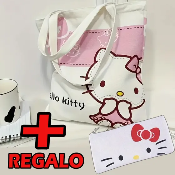 Bolso Cartera Plegable Hello Kitty Samrio