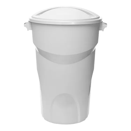 Tarro De Residuos Contenedor Basura 150 Lt Plastico Con Tapa