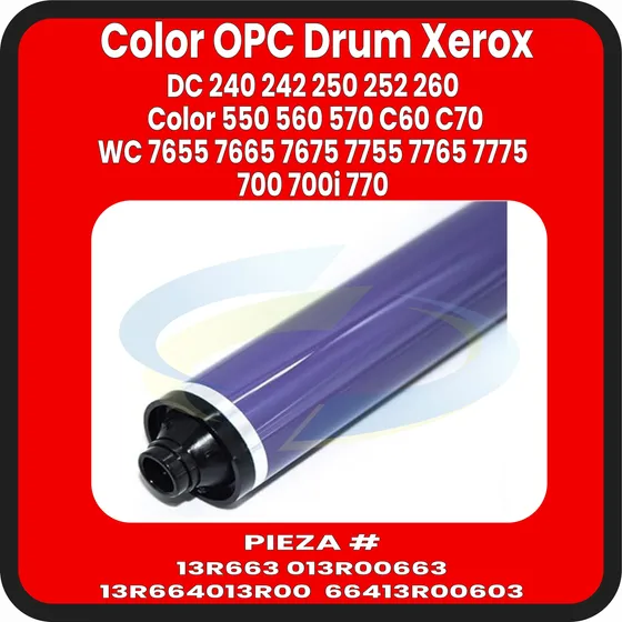 Cilindro Drum Color Xerox Wc 7655 7665 7675 7755 7765 Leer