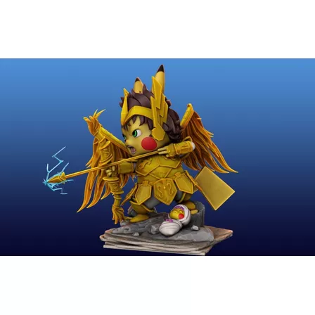 Pokemon Pikachu Aiolos Cosplay Archivo Stl Para Impresión 3d