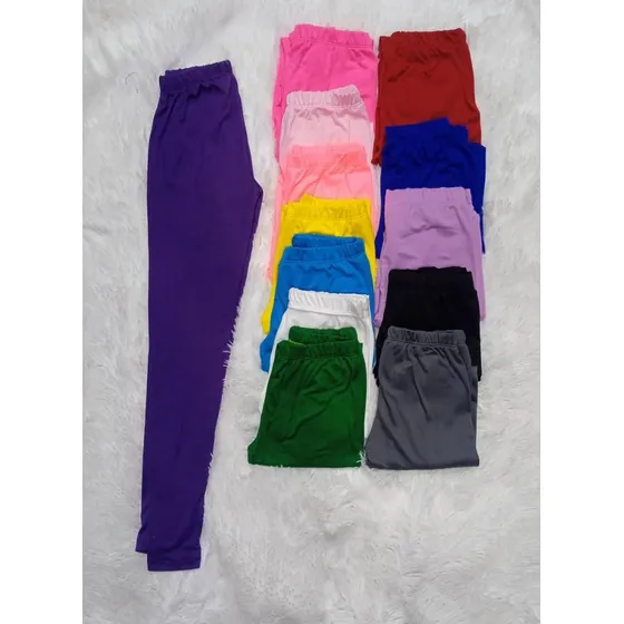 Leggins Unicolor Para Niñas