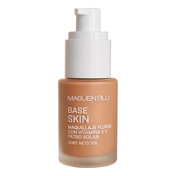 Base De Maquillaje Liquida Maguen Blu Filtro Solar Tono 2