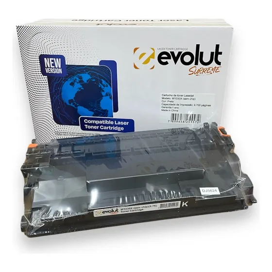 Toner Compatível P/ Hp W1030x W1030xc 151x 152x 4103 S/ Chip Tinta Preto