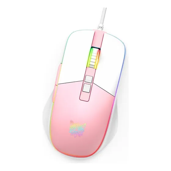 Mouse Gamer Onikuma Cw916 6400 Dpi Usb Led 7 Botones Gaming