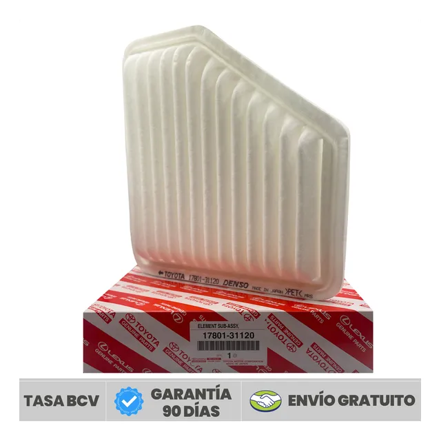 Filtro Aire Motor Panel Camry V6 Previa 2007 2008 2009 2010