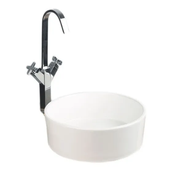 Lavamanos Redondo Sobreponer 39x39x12,5cm Fionia Venceramica
