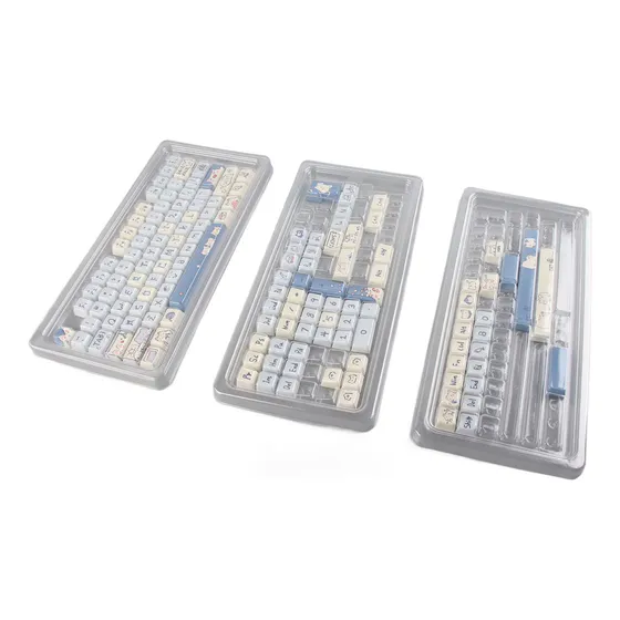 Teclado Pbt Keycaps, 148 Teclas, Sublimação De Tinta, Rico E