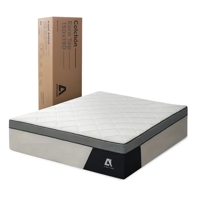 Atma Colchón Eurotop Matrimonial 135x190 Memory Foam 29cm