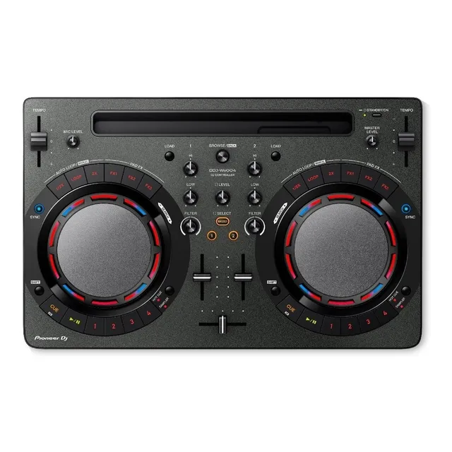 Controlador DJ Pioneer DDJ-WeGO4 negro de 2 canales 220V