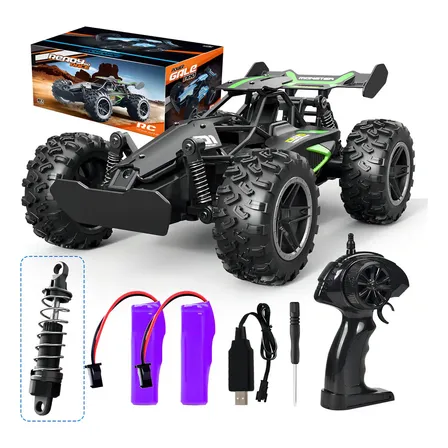 Carros E Brinquedos De Controle Remoto De Alta Velocidade 1:18 15km/h Zll G03063r Green