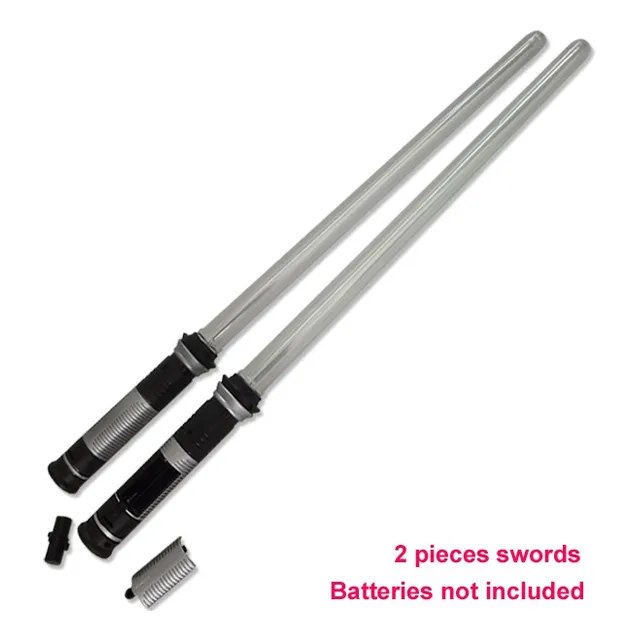 2 Pieces Kids Toy Lightsaber Darth Vaders Sword