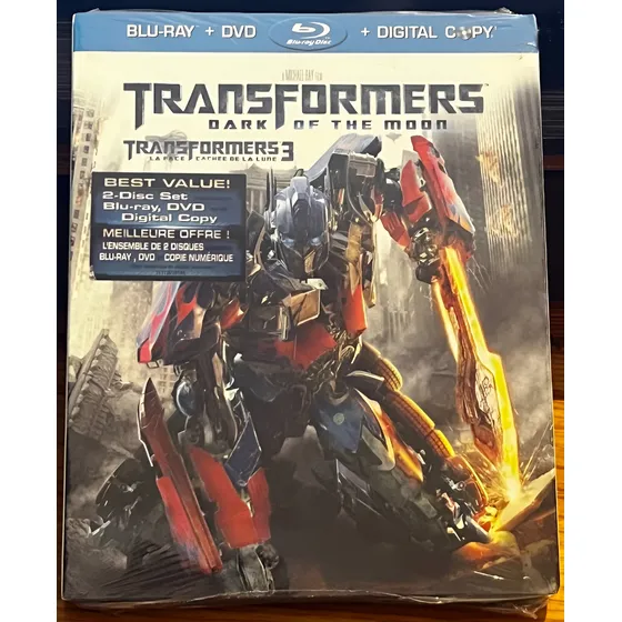 Blu-ray Transformers Dark Of The Moon / Lacrado Importado