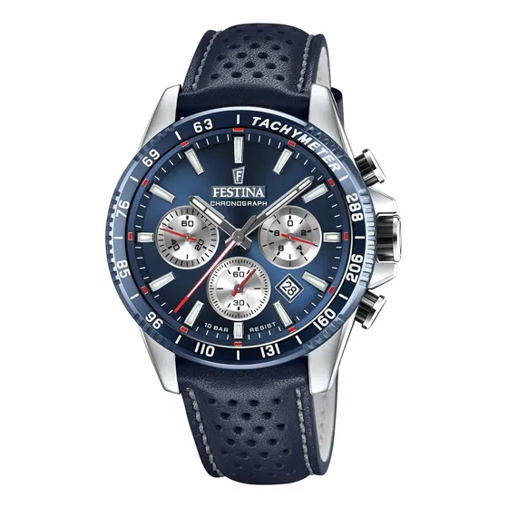 Reloj Festina F20561/2 Azul en cuero para Hombre