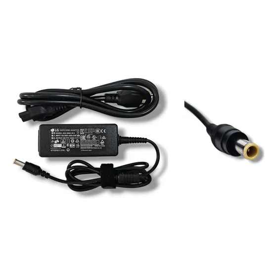 Adaptador De Corriente Para Pantalla LG 19v 0.84a