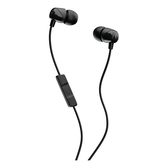 Audifono Skullcandy Jib In Ear W/mic (cable) Black Luz Negro