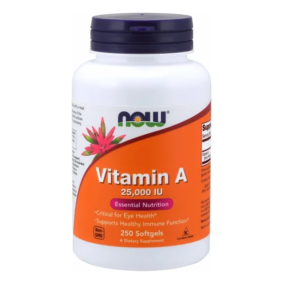 Aceite De Hígado De Pescado Con Vitamina A De Supplement Now