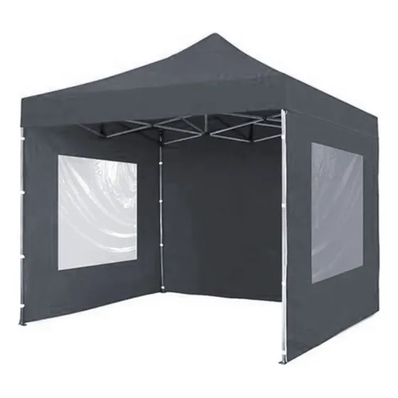 Gazebo Oregon 3x3 Plegable Autoarmable Con Paredes Y Ventana