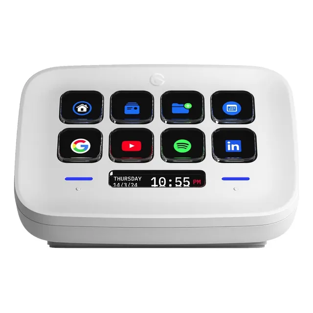 Stream Deck Elgato Neo 8 Botones Lcd Personalizables Blanco
