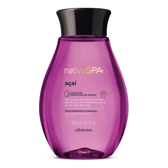 Nspa Oleo Hidratante Corporal Acai 200m - mL a $314
