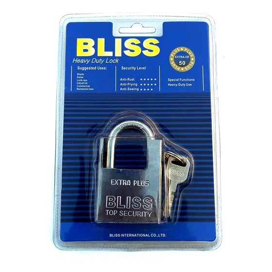 Candado 50mm Top Security Anticizalla Con Llave Seguridad