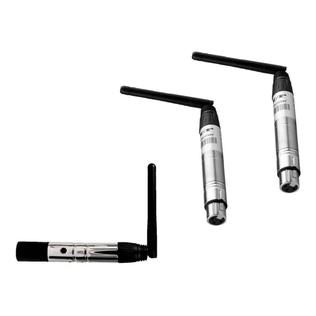 Dmx Inalambrico 2 Receptor +transmisor Wireless Dmx512 Led 