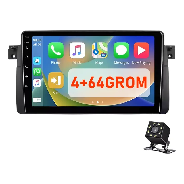 Estéreo Android Carplay Para Bmw Serie 3 E46 M3 1998-2005