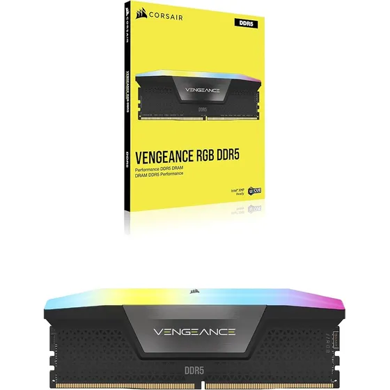 Memoria Ram Corsair Vengeance Rgb Ddr5 16gb 5600mhz Negro