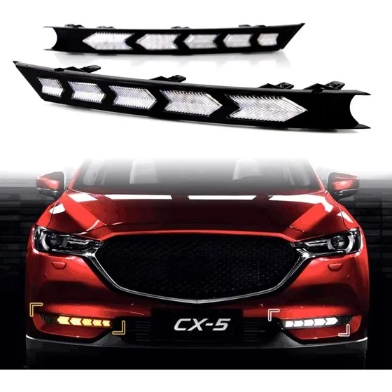 Mazda Cx5 2018-2022 Luces Drl Led Dinámicas. Entrega Inmedia