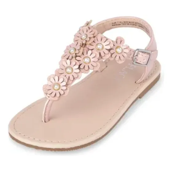 The Childrens Place Sandalias Para Niñas Talla 23.5