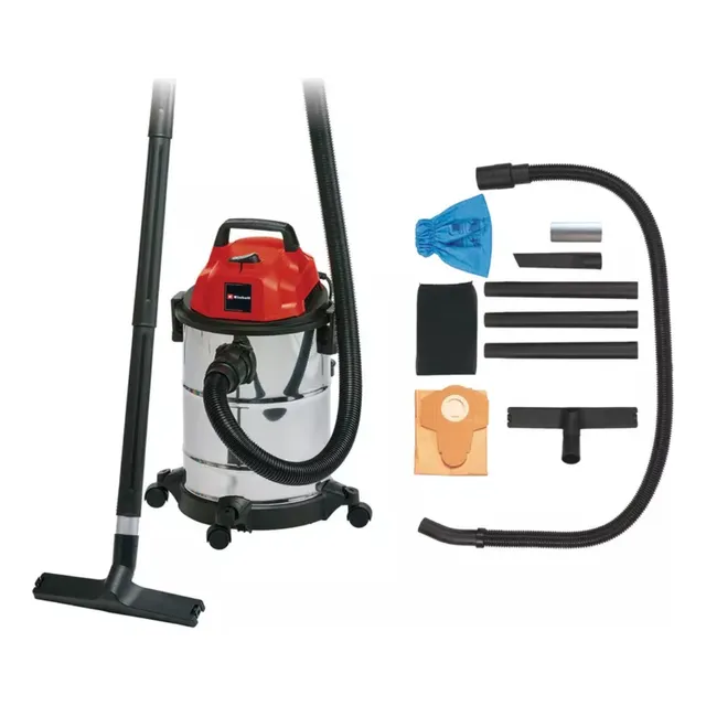 Einhell TC-VC 1820 S 18 L aspiradora de tacho color rojo y negro 220V - 240V