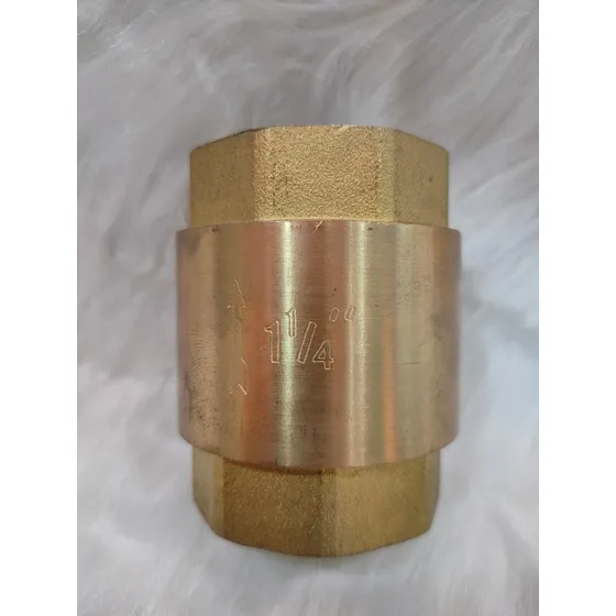 Valvula Check En Bronce  1 1/4