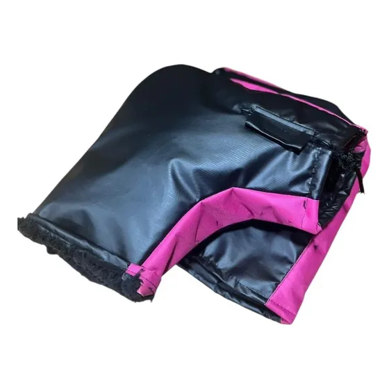Manopla Cubre Puños Mangas Con Corderito Impermeable Moto 