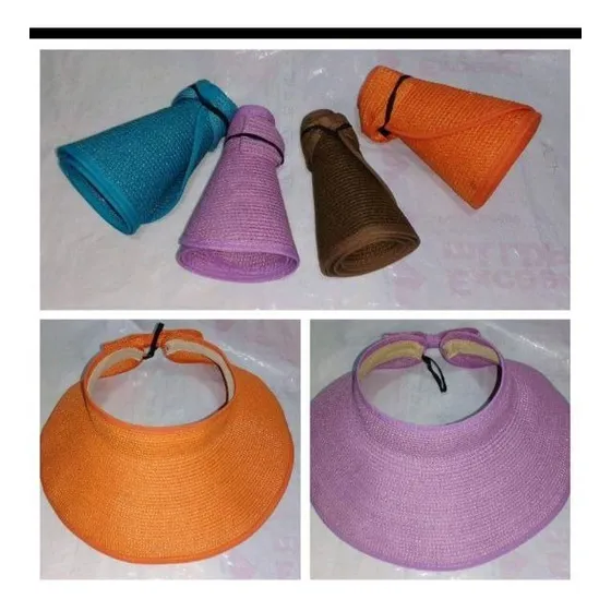Sombreros Playeros Para Damas Talla Unica Colores De Moda